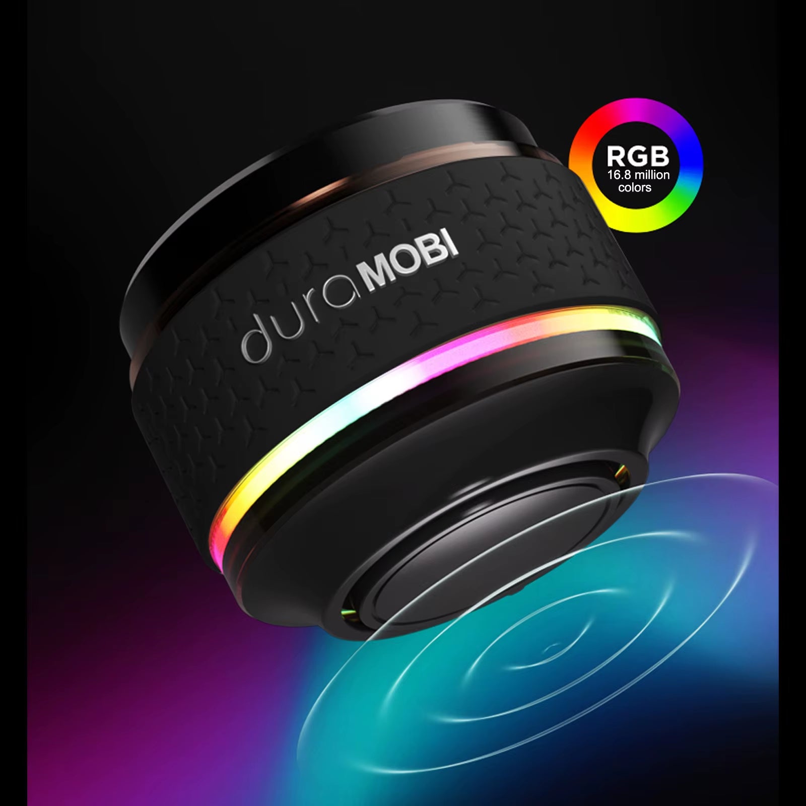 Duramobi Pro Bone Conduction Speaker TWS Wireless Bluetooth 5.0 Speaker IP54 Waterproof EQ Mode Speakers Colorful Ambient Light