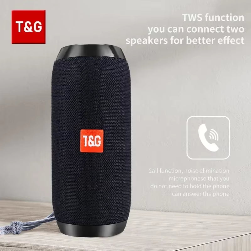 TG117 Bluetooth Speakers Portable Wireless Sound Box Outdoor Waterproof Stereo Surround Supports TF Radio Altavoz Bluetooth