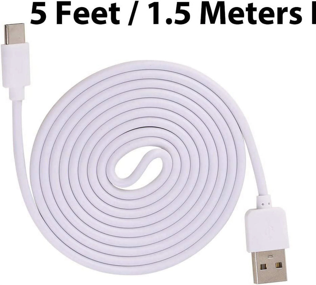 Long USBC Cable Compatible with Samsung Galaxy S20 FE 5G Is an Upgrade Type-C Charging and Transfer Cable. 5Ft/ 1.5M