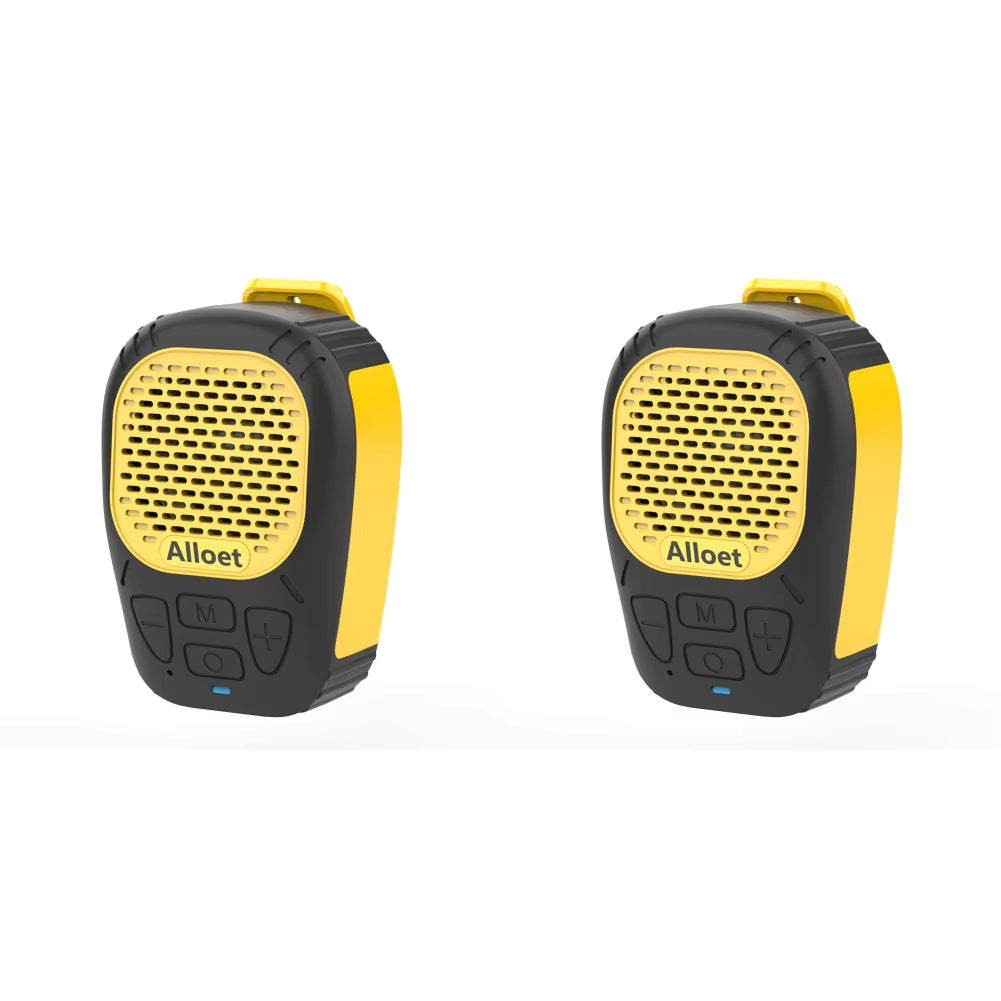 1/2Pcs Wearable Speaker Bluetooth 5.3 Waterproof Magnetic Clip-On Wireless Portable Speakers with Mic Hands-Free Music/Call