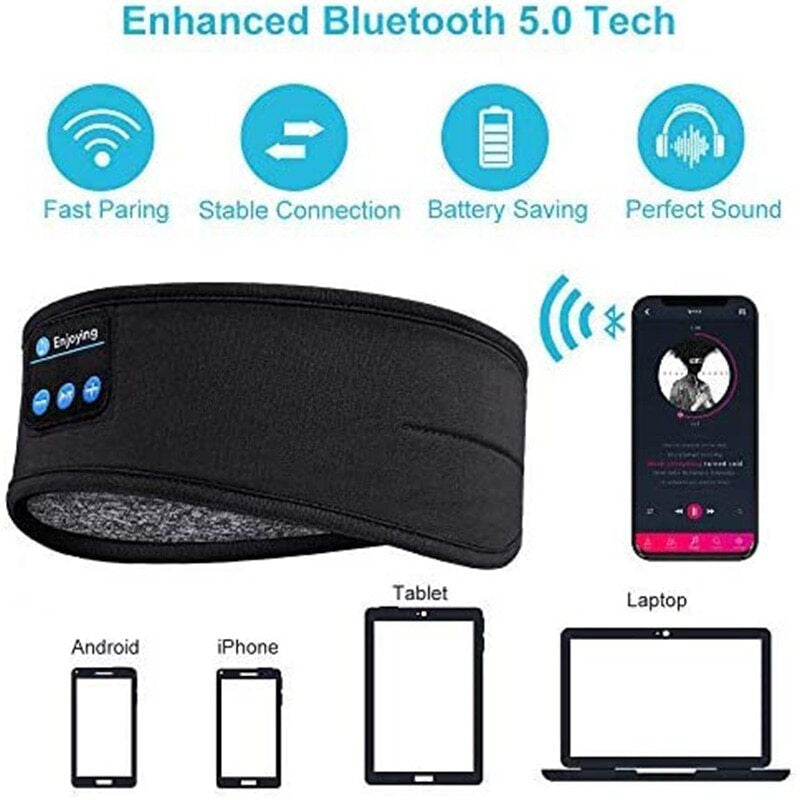 Sleep Headphones Bluetooth Sleeping Headband - Sleeping Headphones Cozy Bands