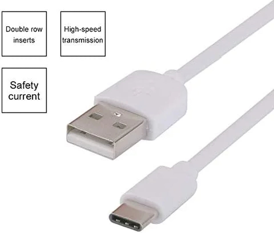 Long USBC Cable Compatible with Samsung Galaxy S20 FE 5G Is an Upgrade Type-C Charging and Transfer Cable. 5Ft/ 1.5M
