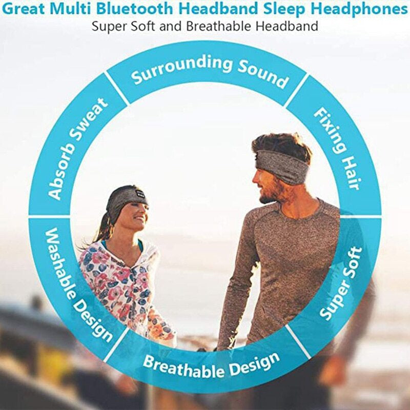 Sleep Headphones Bluetooth Sleeping Headband - Sleeping Headphones Cozy Bands